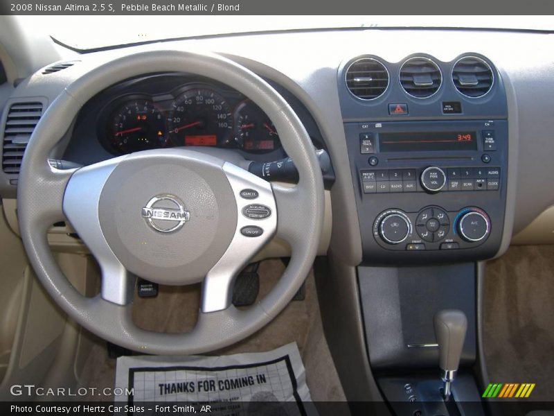 Pebble Beach Metallic / Blond 2008 Nissan Altima 2.5 S