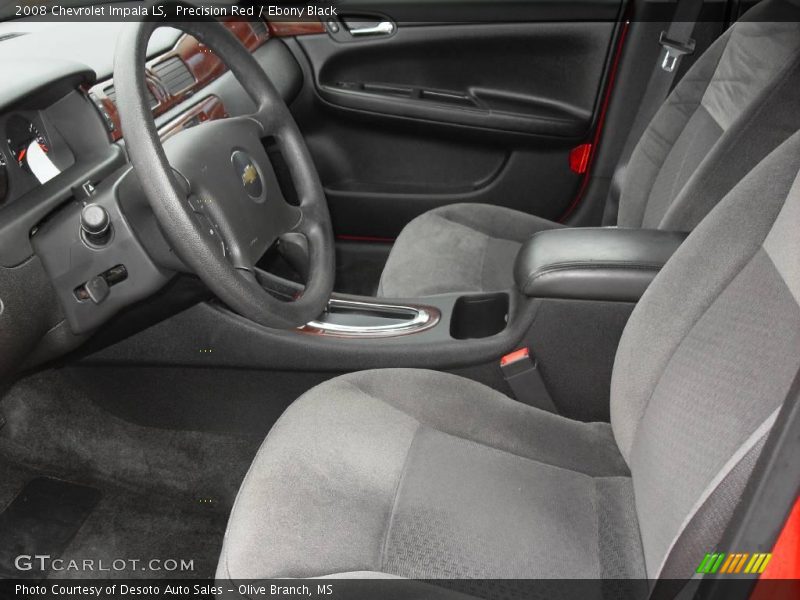 Precision Red / Ebony Black 2008 Chevrolet Impala LS