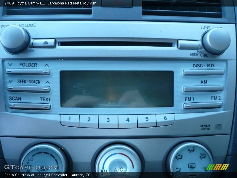 Barcelona Red Metallic / Ash 2009 Toyota Camry LE