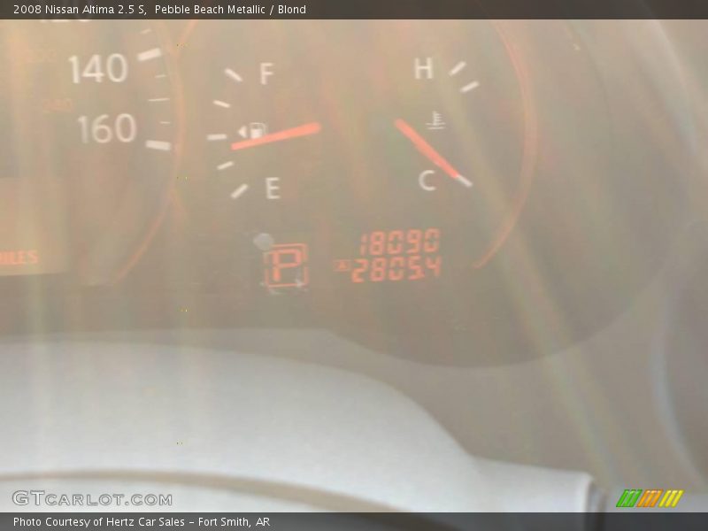 Pebble Beach Metallic / Blond 2008 Nissan Altima 2.5 S