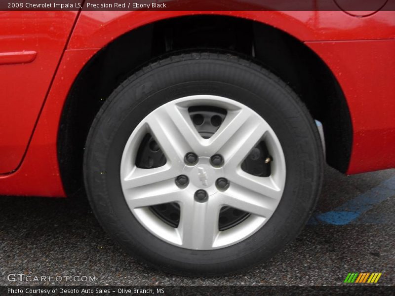 Precision Red / Ebony Black 2008 Chevrolet Impala LS