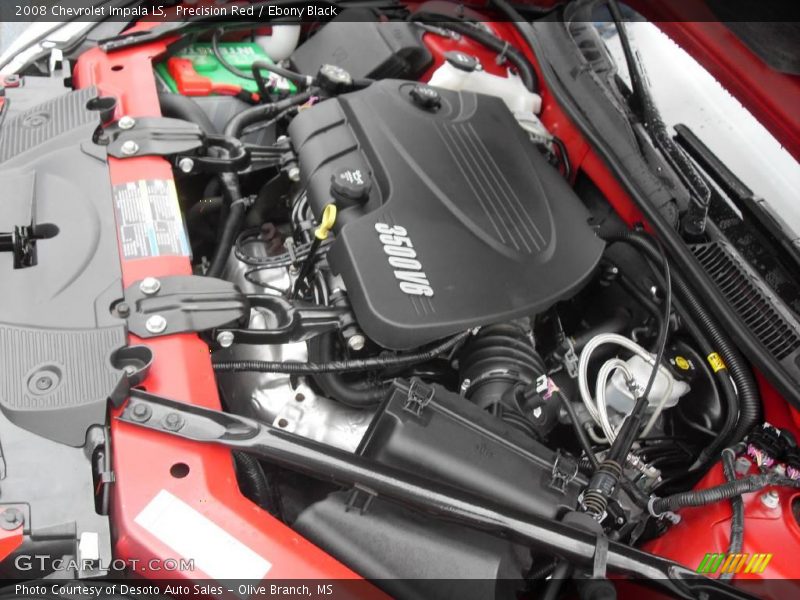 Precision Red / Ebony Black 2008 Chevrolet Impala LS