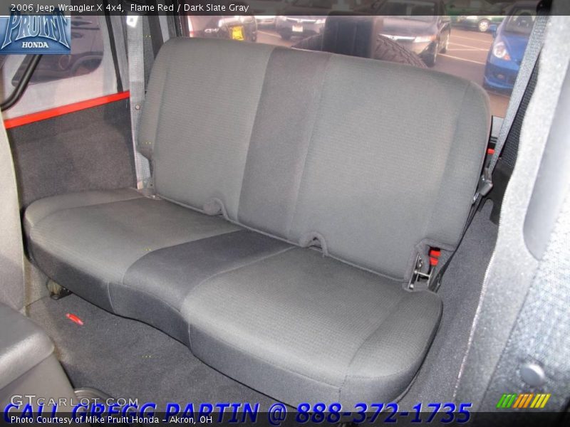 Flame Red / Dark Slate Gray 2006 Jeep Wrangler X 4x4