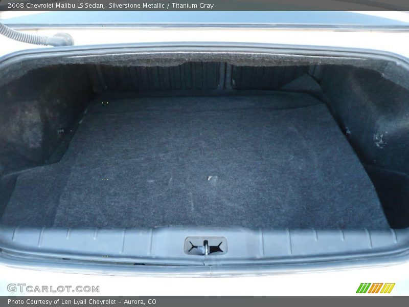 Silverstone Metallic / Titanium Gray 2008 Chevrolet Malibu LS Sedan