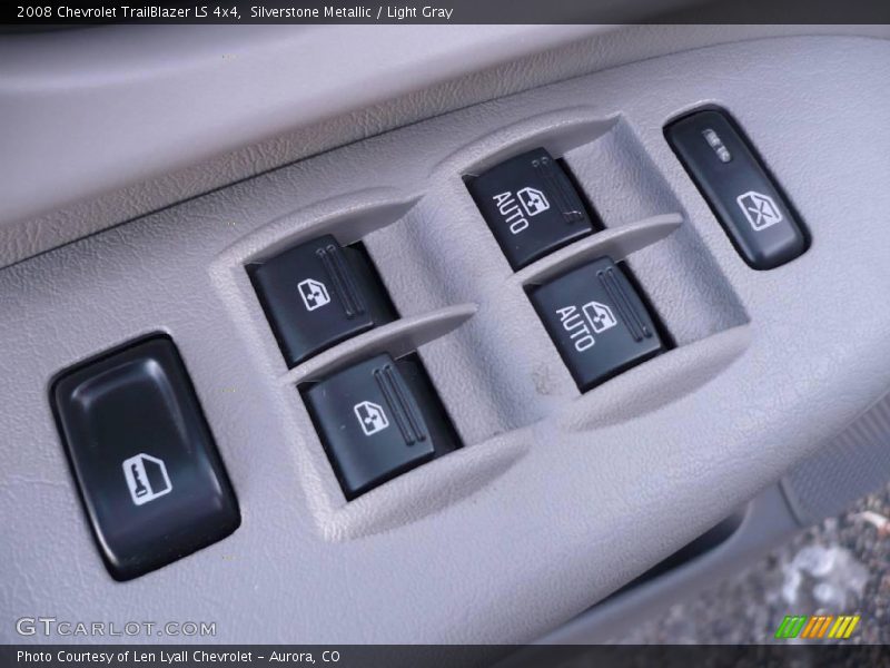 Silverstone Metallic / Light Gray 2008 Chevrolet TrailBlazer LS 4x4