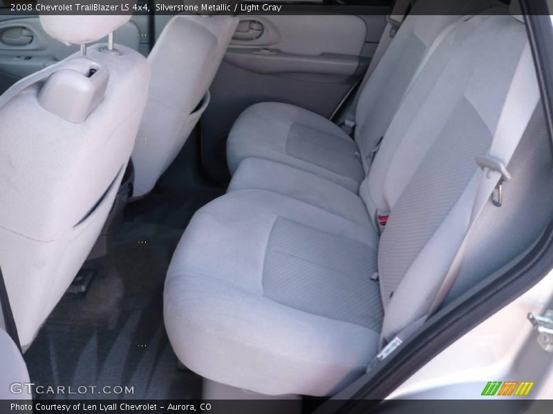 Silverstone Metallic / Light Gray 2008 Chevrolet TrailBlazer LS 4x4