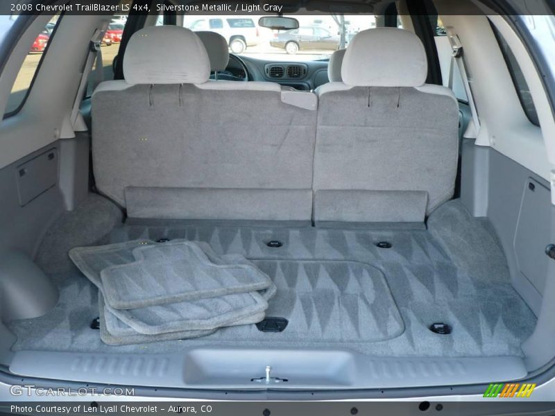 Silverstone Metallic / Light Gray 2008 Chevrolet TrailBlazer LS 4x4