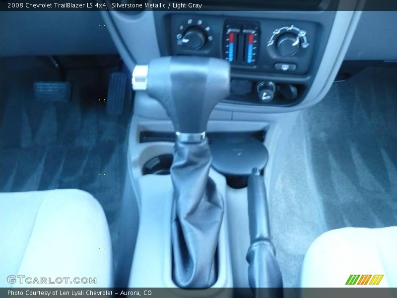 Silverstone Metallic / Light Gray 2008 Chevrolet TrailBlazer LS 4x4
