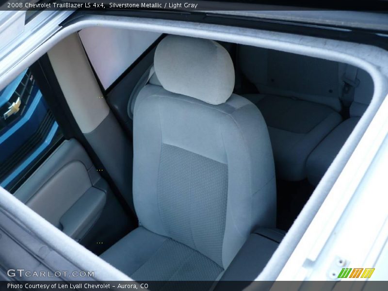 Silverstone Metallic / Light Gray 2008 Chevrolet TrailBlazer LS 4x4