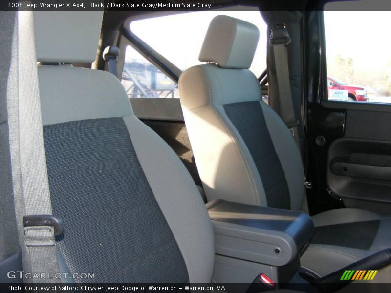 Black / Dark Slate Gray/Medium Slate Gray 2008 Jeep Wrangler X 4x4