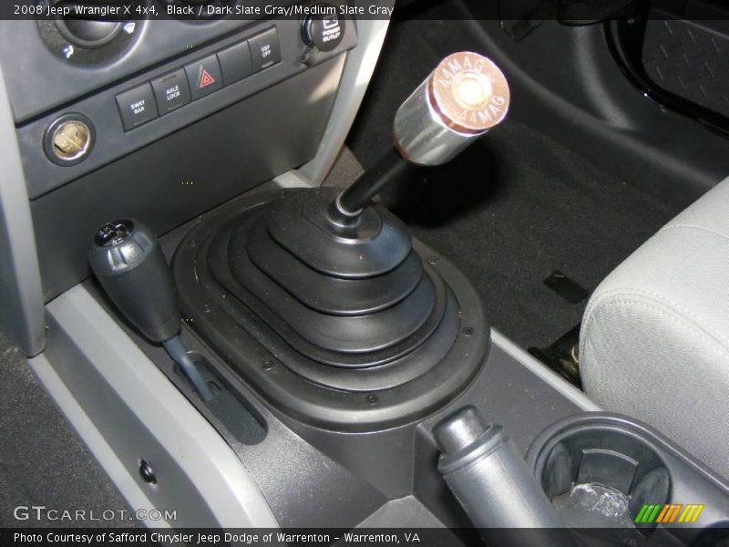 Black / Dark Slate Gray/Medium Slate Gray 2008 Jeep Wrangler X 4x4