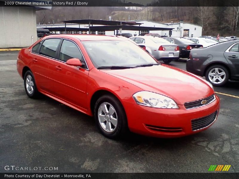 Victory Red / Ebony 2009 Chevrolet Impala LT