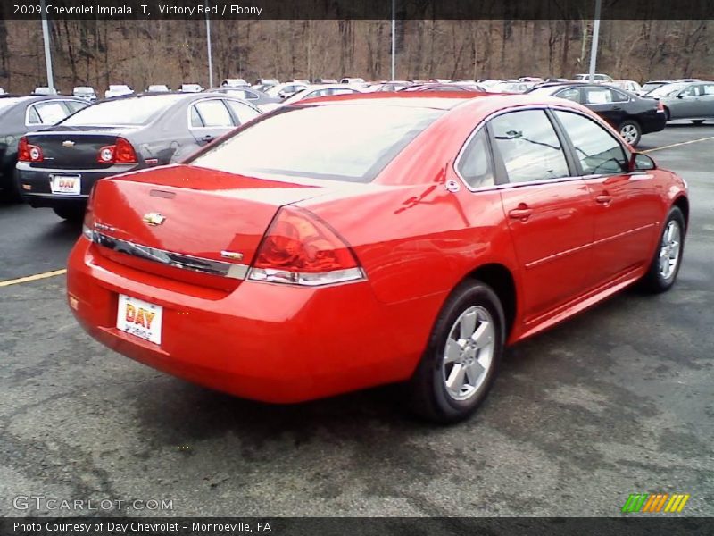 Victory Red / Ebony 2009 Chevrolet Impala LT