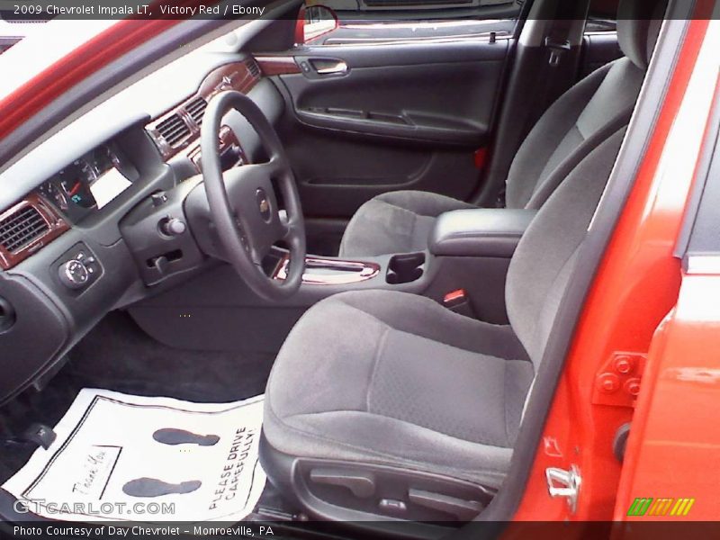 Victory Red / Ebony 2009 Chevrolet Impala LT