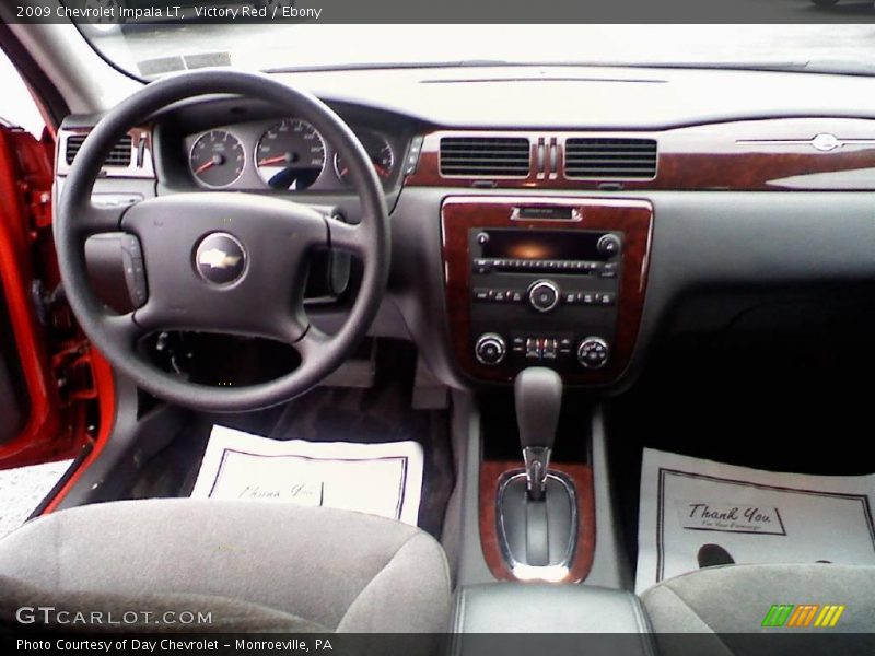 Victory Red / Ebony 2009 Chevrolet Impala LT
