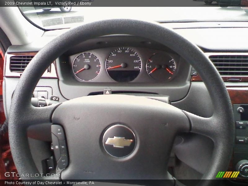 Victory Red / Ebony 2009 Chevrolet Impala LT