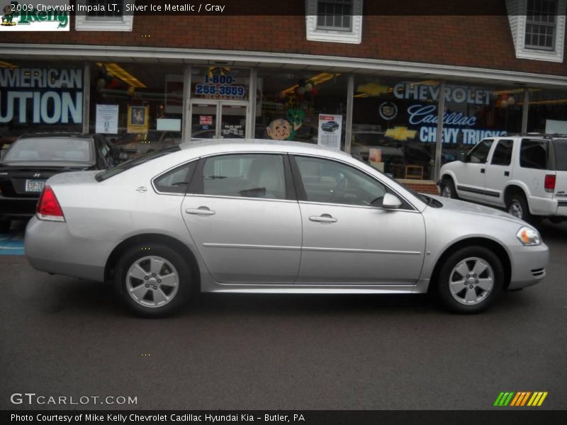 Silver Ice Metallic / Gray 2009 Chevrolet Impala LT
