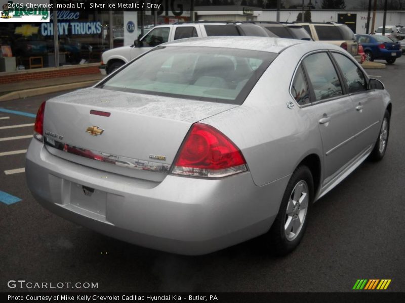 Silver Ice Metallic / Gray 2009 Chevrolet Impala LT