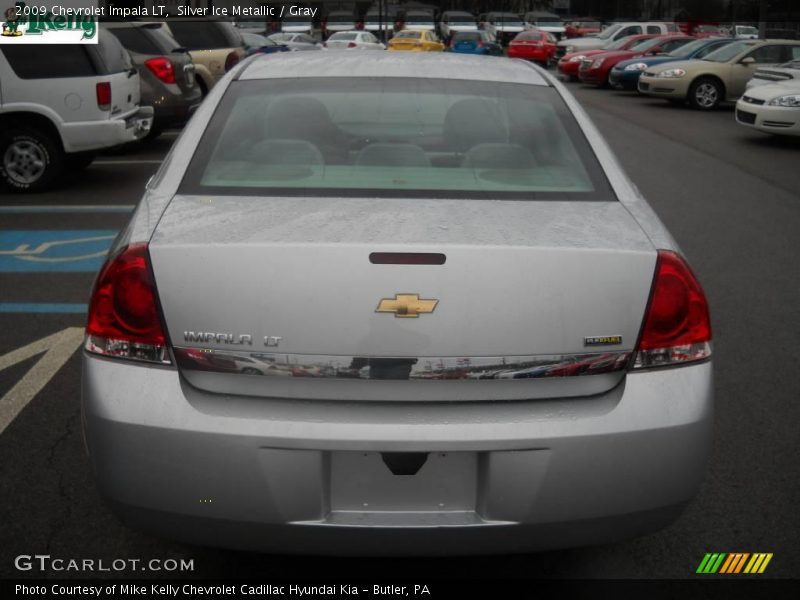 Silver Ice Metallic / Gray 2009 Chevrolet Impala LT