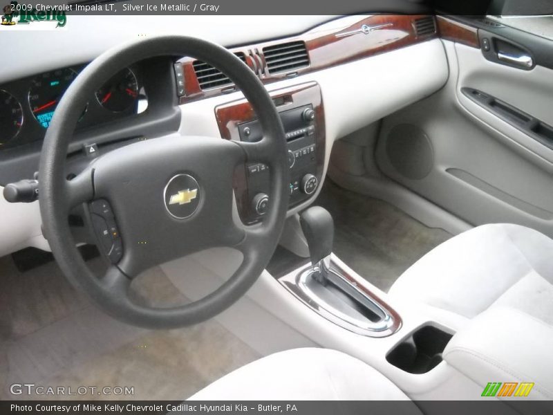 Silver Ice Metallic / Gray 2009 Chevrolet Impala LT