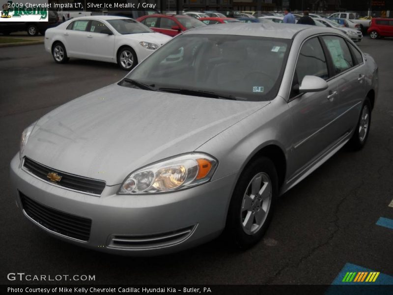 Silver Ice Metallic / Gray 2009 Chevrolet Impala LT