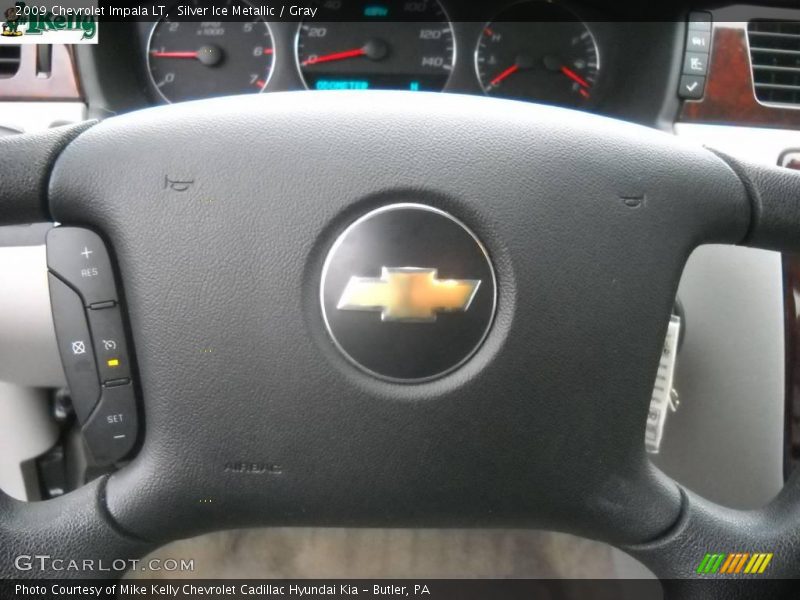 Silver Ice Metallic / Gray 2009 Chevrolet Impala LT
