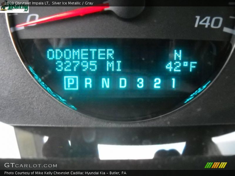 Silver Ice Metallic / Gray 2009 Chevrolet Impala LT