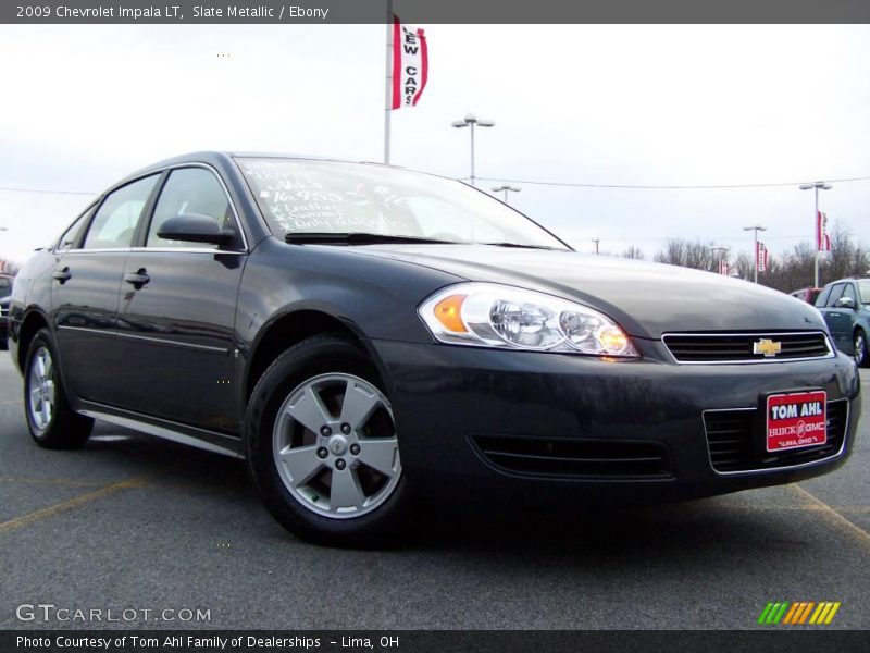 Slate Metallic / Ebony 2009 Chevrolet Impala LT