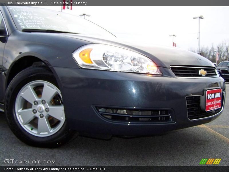 Slate Metallic / Ebony 2009 Chevrolet Impala LT