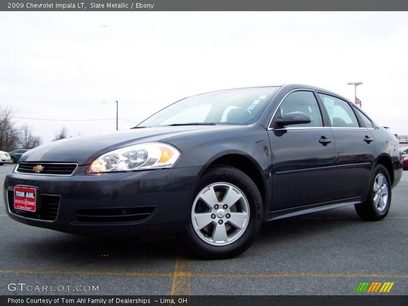 Slate Metallic / Ebony 2009 Chevrolet Impala LT