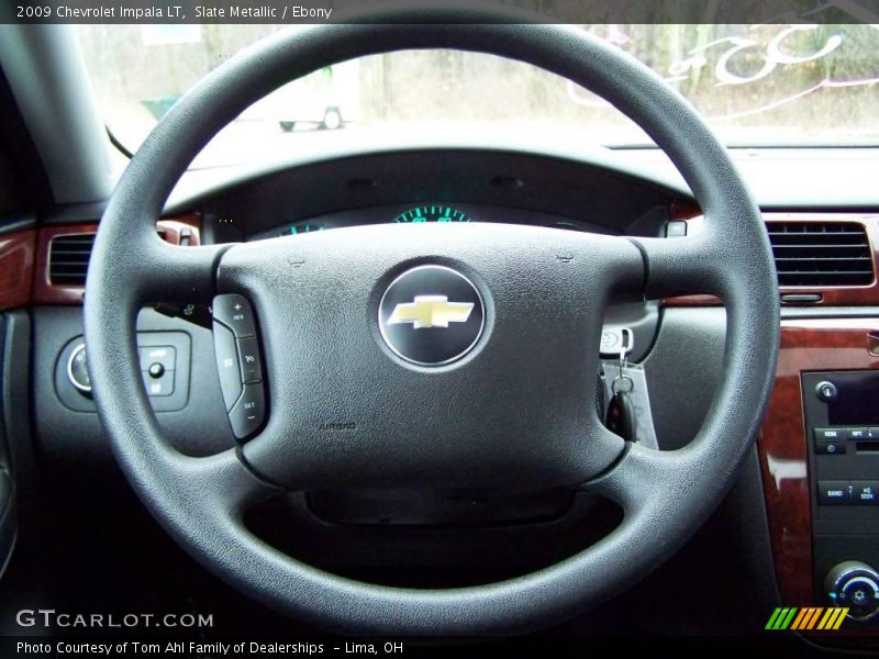 Slate Metallic / Ebony 2009 Chevrolet Impala LT