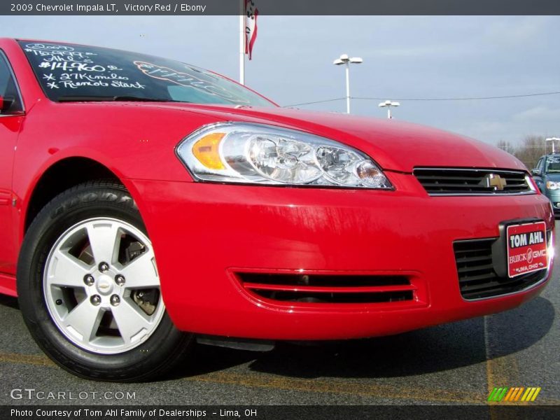 Victory Red / Ebony 2009 Chevrolet Impala LT