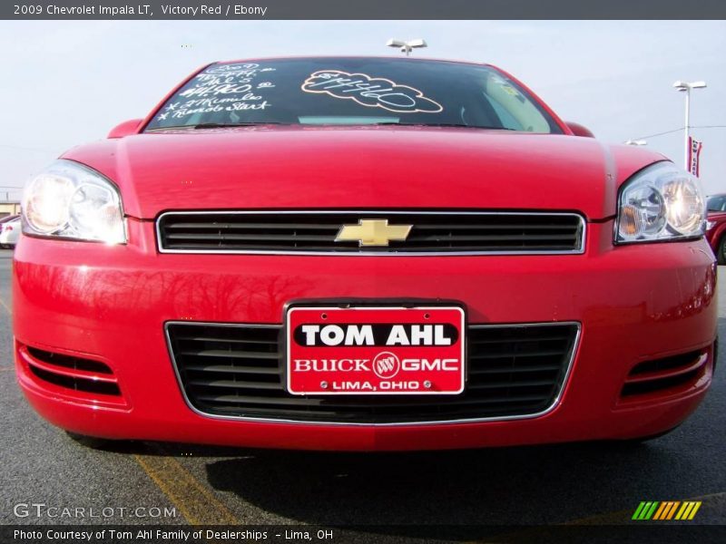 Victory Red / Ebony 2009 Chevrolet Impala LT