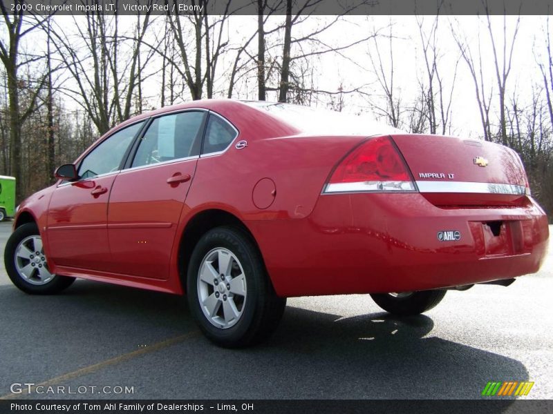 Victory Red / Ebony 2009 Chevrolet Impala LT