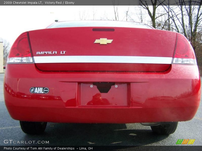 Victory Red / Ebony 2009 Chevrolet Impala LT