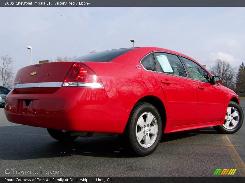 Victory Red / Ebony 2009 Chevrolet Impala LT