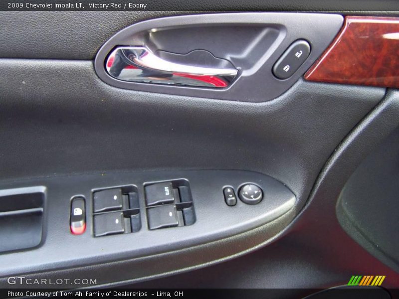 Victory Red / Ebony 2009 Chevrolet Impala LT