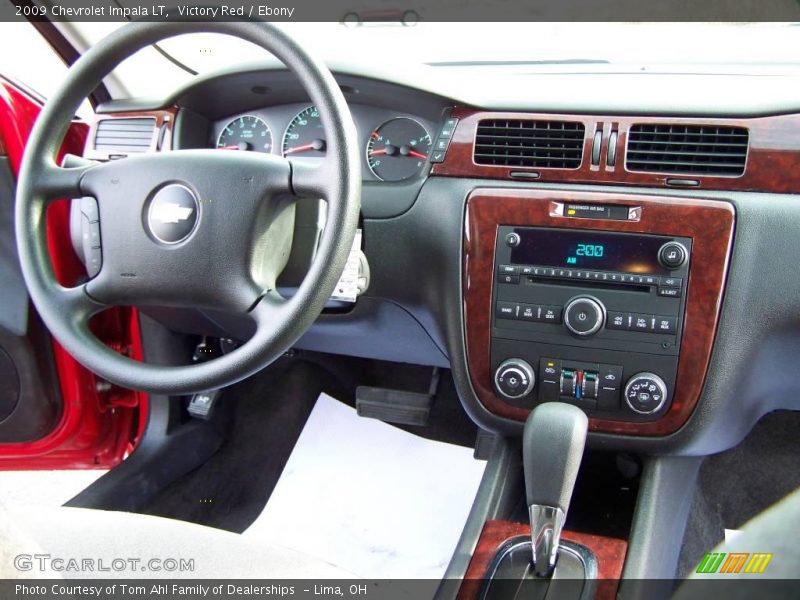 Victory Red / Ebony 2009 Chevrolet Impala LT