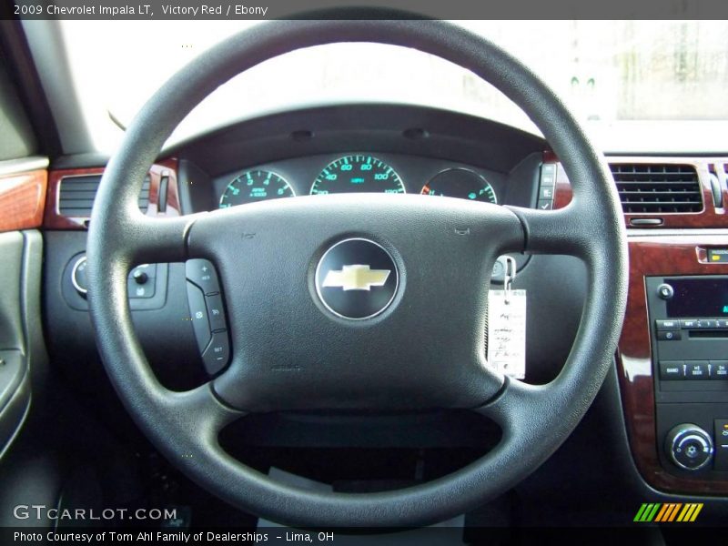 Victory Red / Ebony 2009 Chevrolet Impala LT