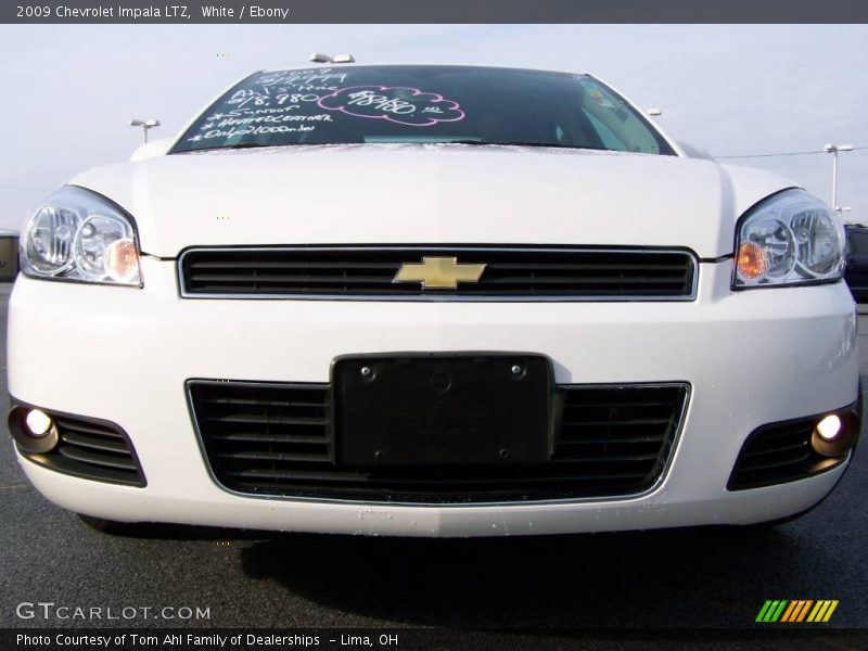 White / Ebony 2009 Chevrolet Impala LTZ