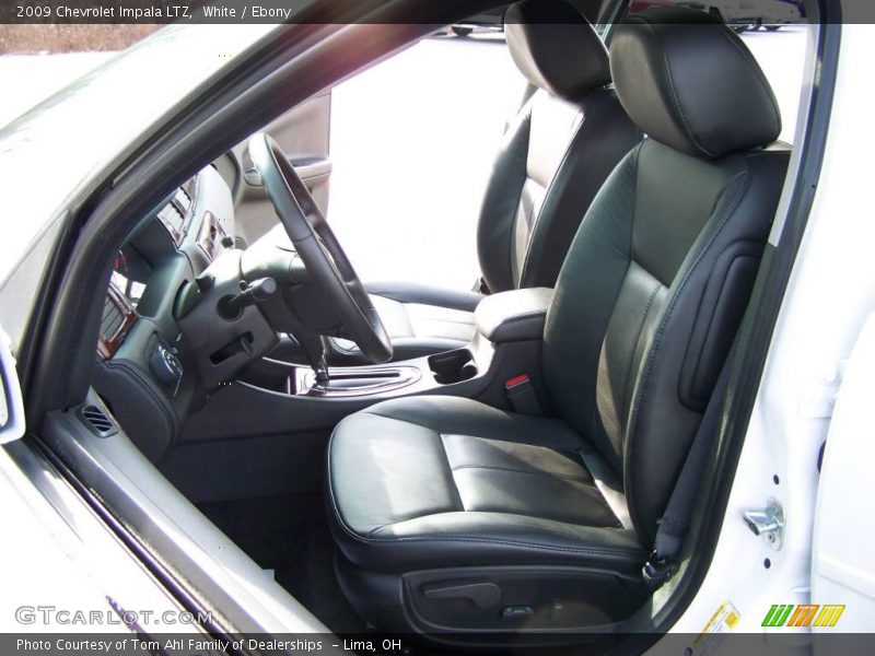 White / Ebony 2009 Chevrolet Impala LTZ