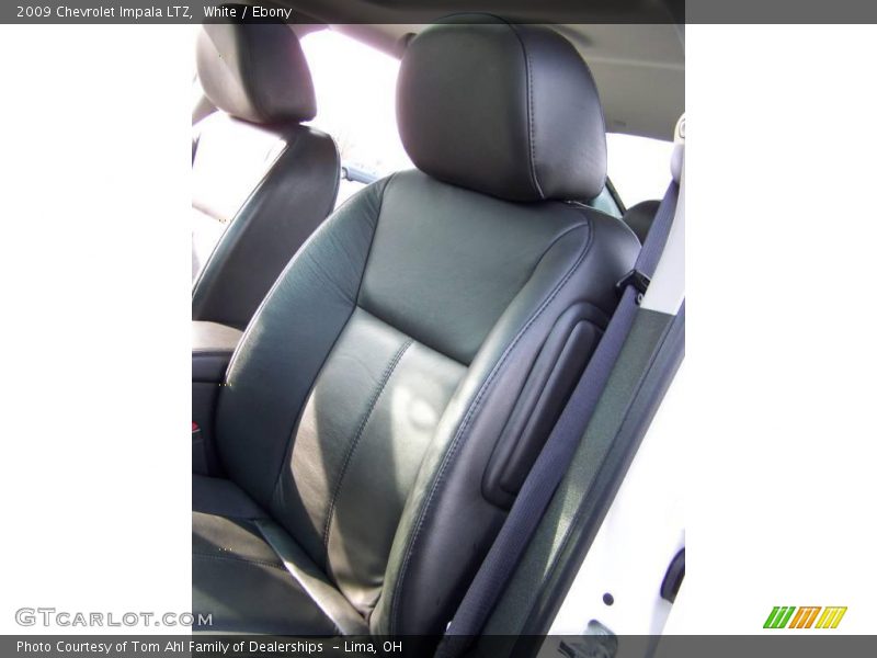 White / Ebony 2009 Chevrolet Impala LTZ