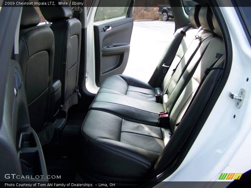 White / Ebony 2009 Chevrolet Impala LTZ