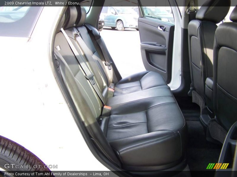 White / Ebony 2009 Chevrolet Impala LTZ