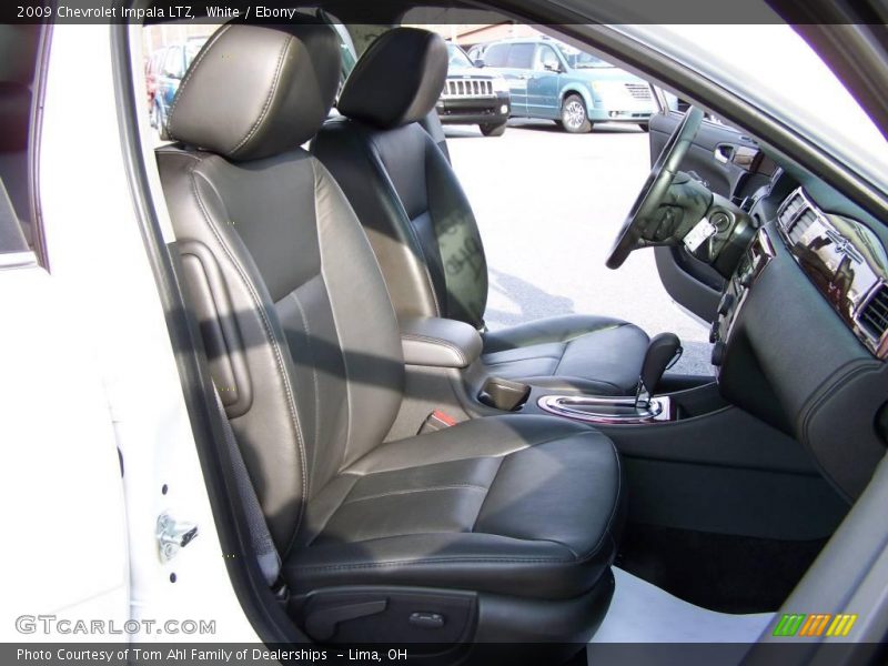 White / Ebony 2009 Chevrolet Impala LTZ