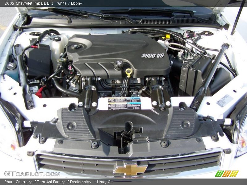 White / Ebony 2009 Chevrolet Impala LTZ