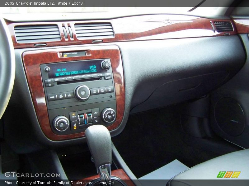 White / Ebony 2009 Chevrolet Impala LTZ