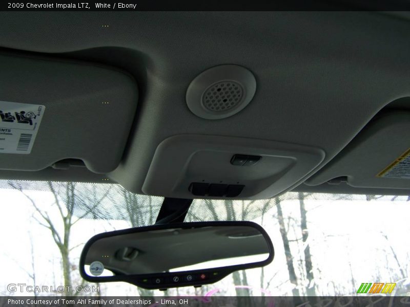 White / Ebony 2009 Chevrolet Impala LTZ