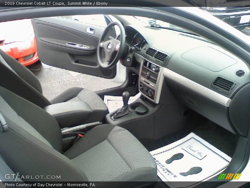 Summit White / Ebony 2009 Chevrolet Cobalt LT Coupe