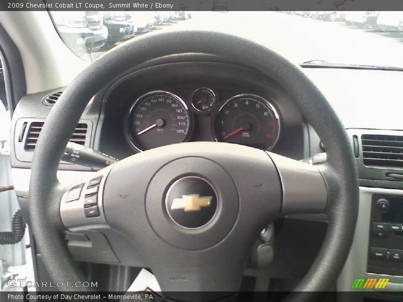 Summit White / Ebony 2009 Chevrolet Cobalt LT Coupe